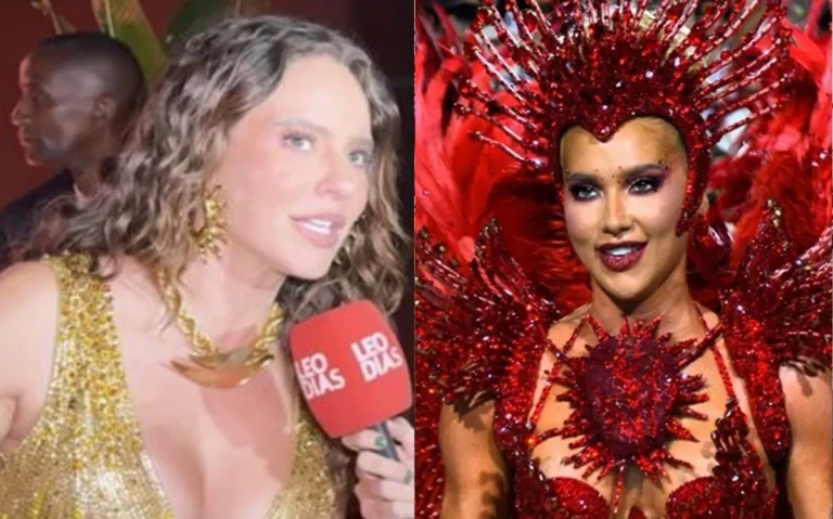 Paolla Oliveira reage à estreia de Virginia na Grande Rio e surpreende com declaração