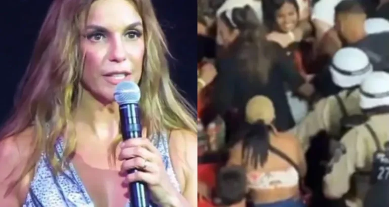 Vídeo: Ivete Sangalo toma atitude ousada após se irritar com policiais