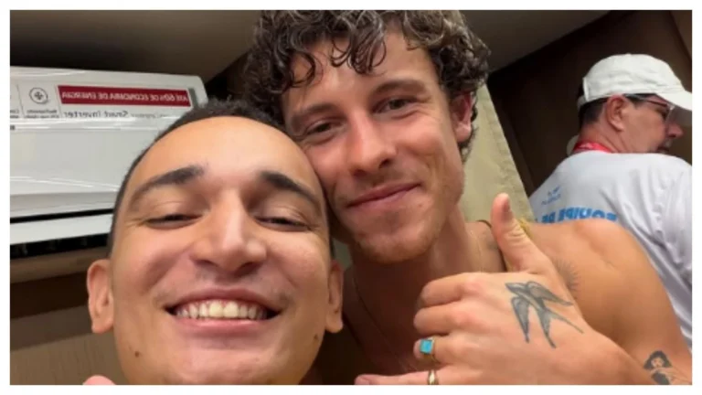 João Gomes tieta Shawn Mendes durante Carnaval de Salvador