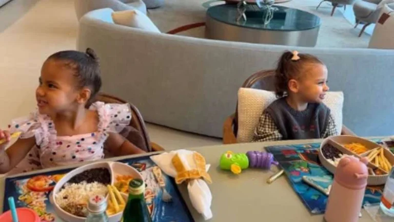 Neymar exibe “almoço de princesas” de Mavie e Helena e web reage: Muito…