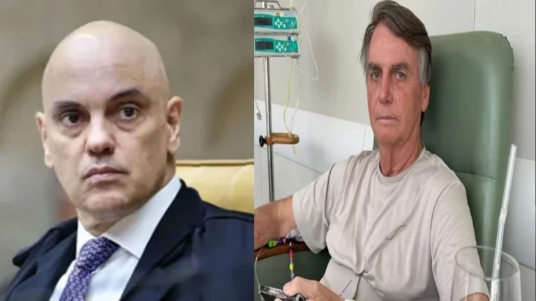 Moraes toma importante decisão em relação a tratamento de saúde de Bolsonaro; entenda