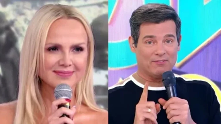 Eliana quebra protocolo e desabafa após provocação de Celso Portiolli no Domingo Legal