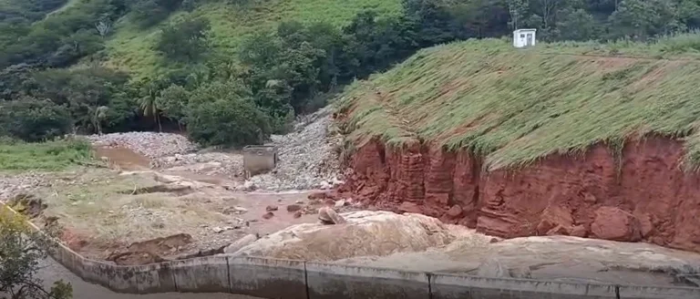 Risco de rompimento: barragem em Porteirinha (MG) está em alerta após chuva
