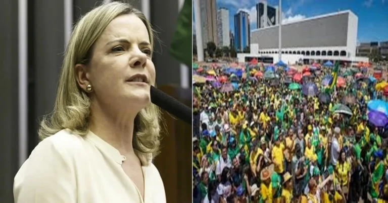 Gleisi não perdoa e detona participantes do ato Acorda, Brasil: “Fantasiados”