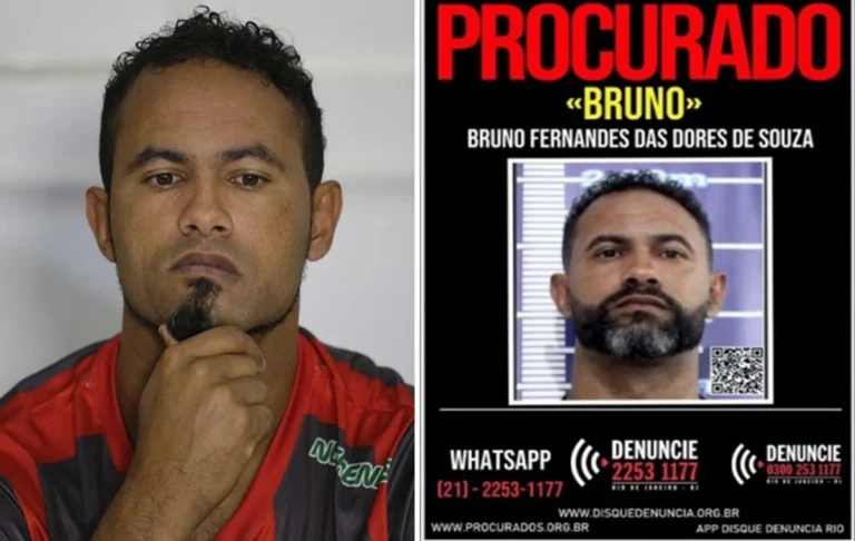 Disque Denúncia divulga cartaz de foragido do goleiro Bruno e faz apelo urgente à população