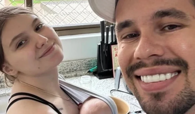 Nova namorada de Lucas Borbas conheceu Isabel Veloso em UTI neonatal após nascimento prematuro de filho: Gratidão