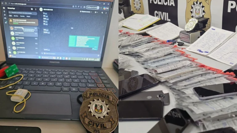 “Call center” do crime é fechada e seis pessoas são presas em Porto Alegre