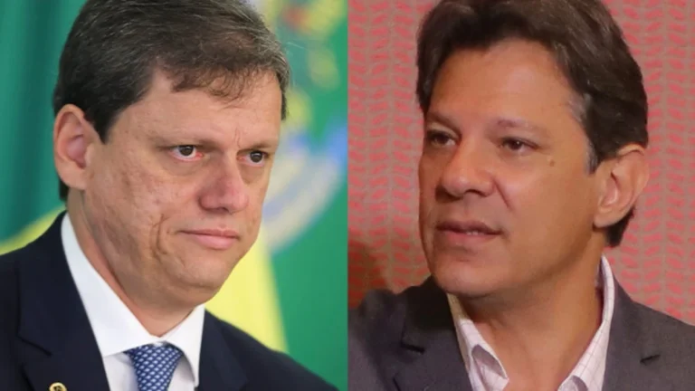 Quaest: Em cenário favorável, Tarcísio humilha Fernando Haddad