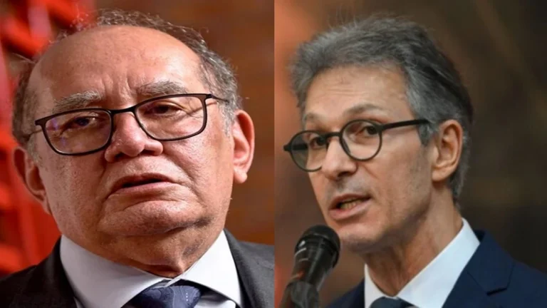 Vídeo: Gilmar Mendes quebra protocolo e debocha de Zema