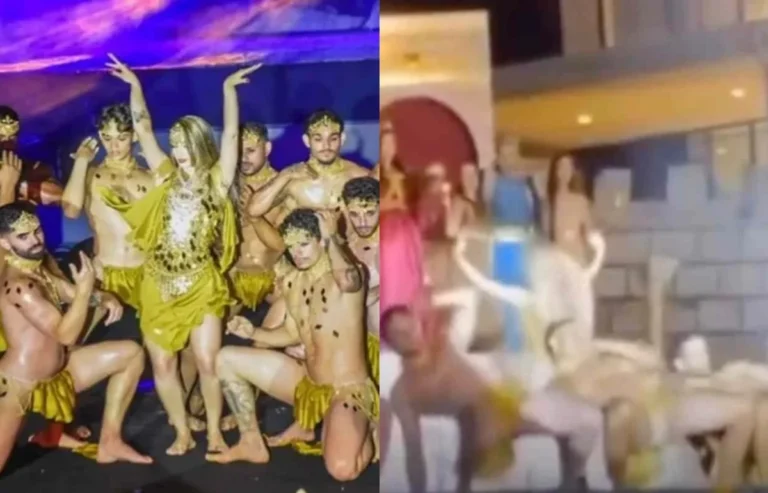 Cena de bacanal com homens seminus na Paixão de Cristo revolta moradores