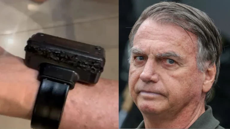 PM relata ao STF troca do carregador da tornozeleira de Bolsonaro