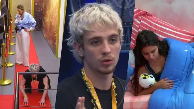 Resumo BBB 26 hoje: madrugada tem atrito de aliadas, flagra de conversa, choro e negociação de Juliano
