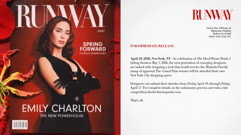 “O Diabo Veste Prada”: fãs estarão na capa da edição impressa da Runway