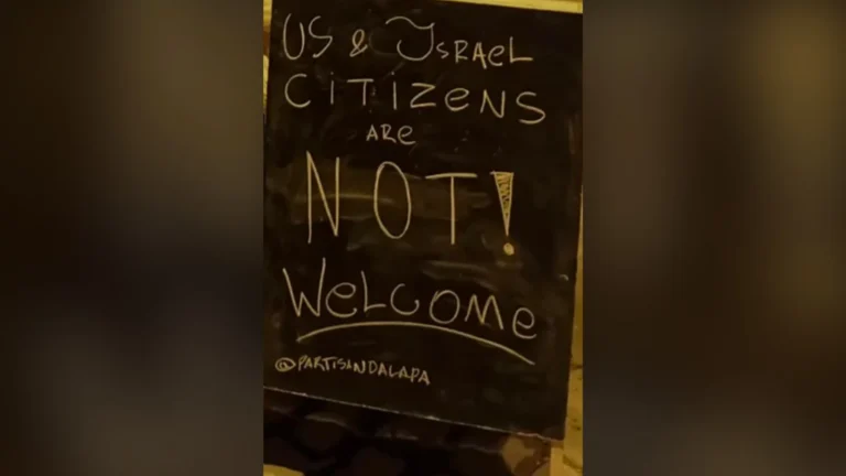 Prefeitura anula cancelamento da inscrição de bar que barrou israelenses
