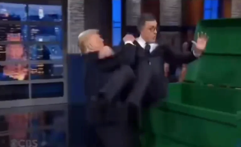 Casa Branca posta vídeo de IA que mostra Trump jogando apresentador no lixo