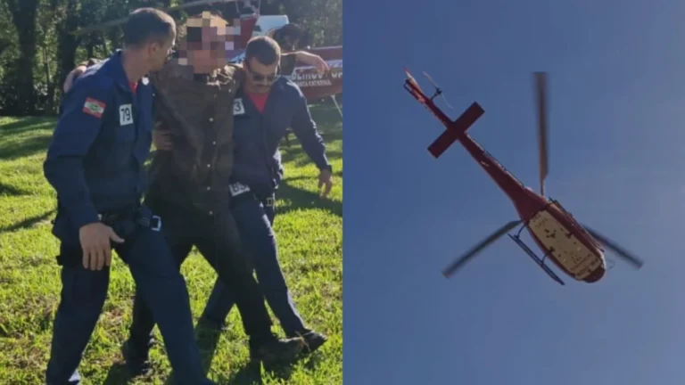 Jovem é resgatado após 5 dias perdido em trilha de Joinville (SC)