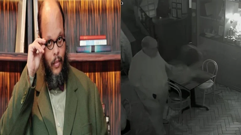 Vídeo: Ed Motta perde a paciência e joga cadeira de restaurante no chão