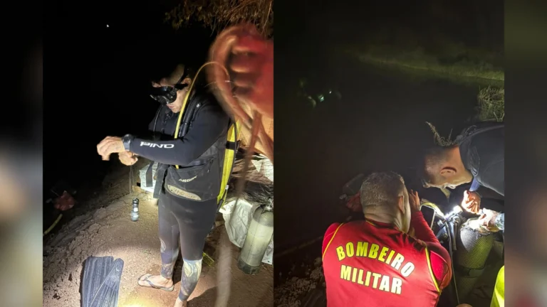 Seis pessoas morrem após carro ficar submerso em represa no interior de GO