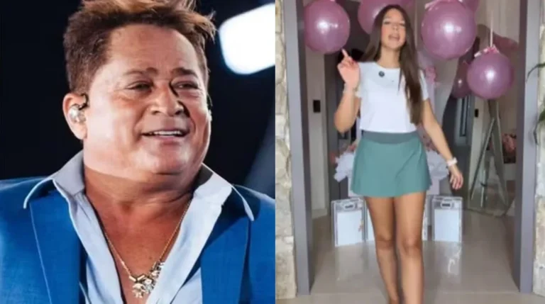 Neta de Leonardo é surpreendida com presente do avô em seus 15 anos