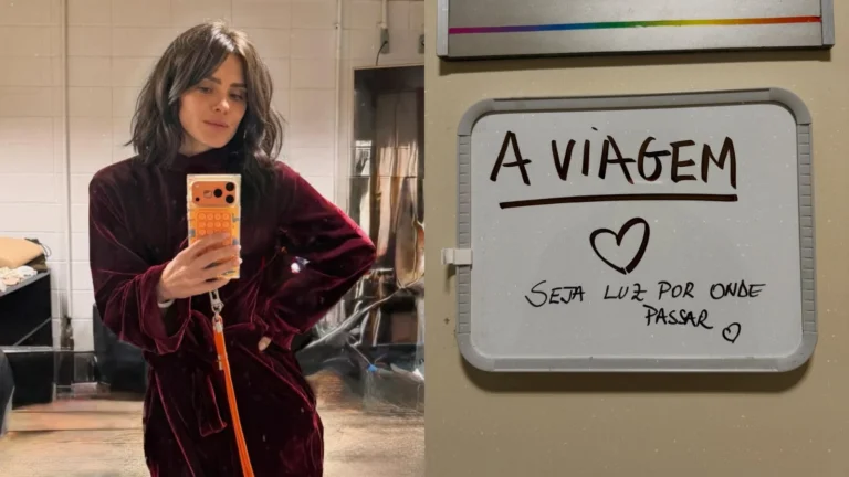 Carolina Dieckmmann compartilha bastidores do filme de “A Viagem”; veja