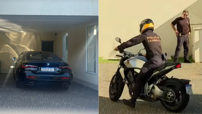PF apreende BMW e motocicleta durante buscas na casa de Ciro Nogueira
