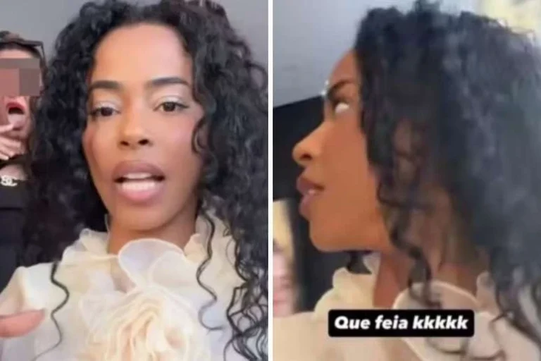 Lorena Maria se envolve em briga em Paris e ameaça virar a mão na cara de europeia