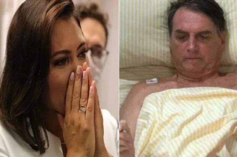 Michelle faz forte desabafo sobre cuidados com Bolsonaro após cirurgia
