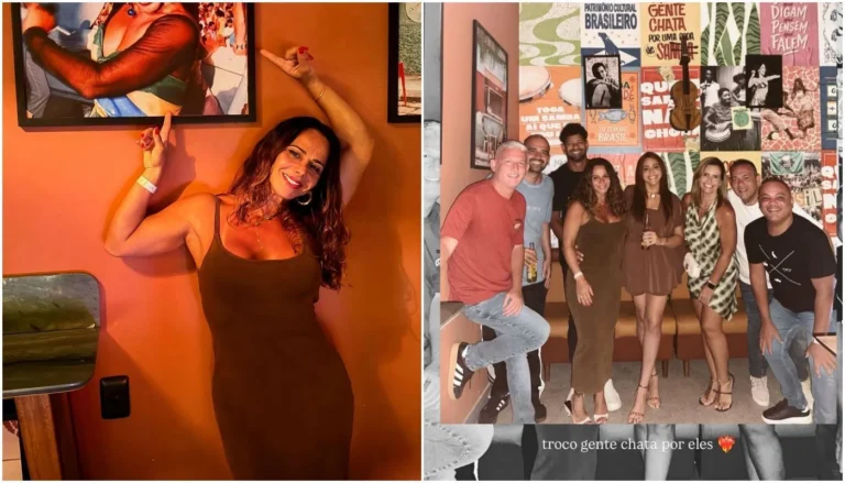 Viviane Araújo posa no Ceará e “ignora” final de “Três Graças”