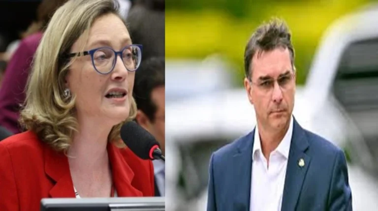 Maria do Rosário detona Flávio Bolsonaro após narrativa contraditória; entenda