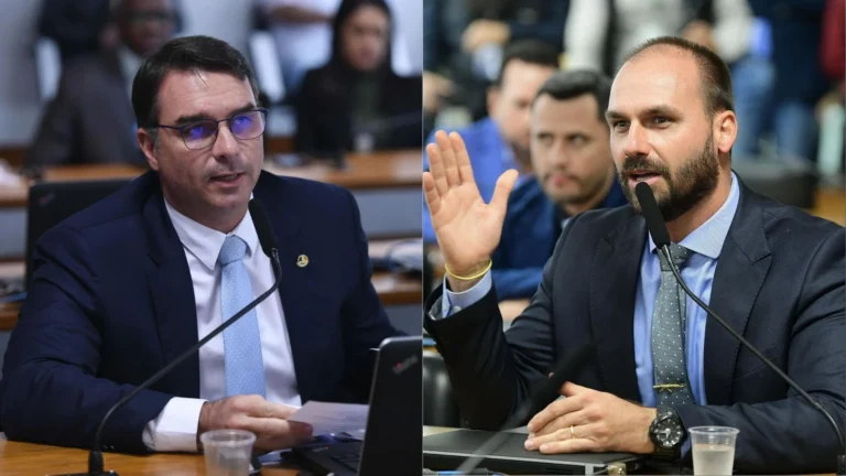 Flávio diz que Eduardo foi “injustiçado” pelo STF e reitera apoio a irmão