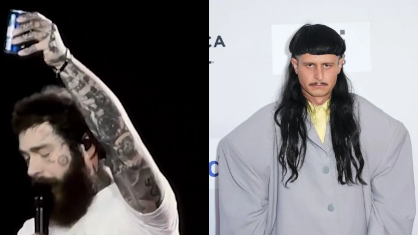 Post Malone fala sobre a morte de Oliver Tree e dedica show ao amigo