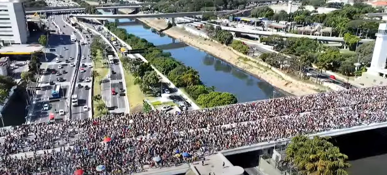 Marcha para Jesus começa em São Paulo; veja o trajeto do cortejo