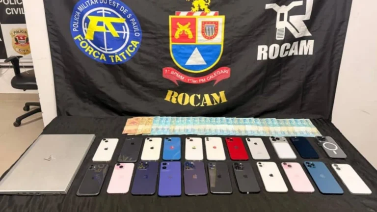 Homem é preso com 21 celulares furtados no Centro de SP