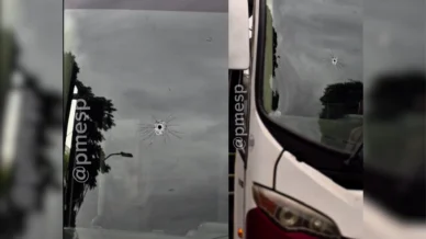 Homem é preso após manter 12 reféns em ônibus no interior de SP