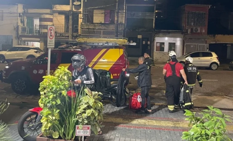 Bombeiros realizam vistorias em prédios no PA após terremotos na Venezuela