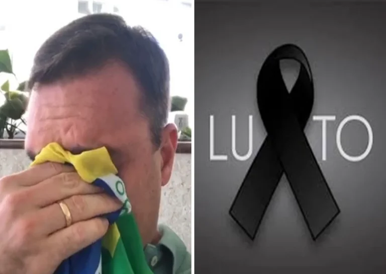 Flávio Bolsonaro surge abalado ao anunciar morte: “Com profunda tristeza”