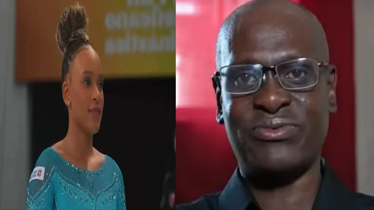 Após falecimento do pai, Rebeca Andrade faz post emocionante nas redes sociais