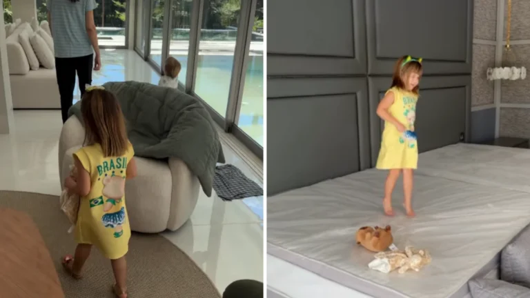 Filhos de Virginia e Zé Felipe conhecem nova mansão do cantor; veja