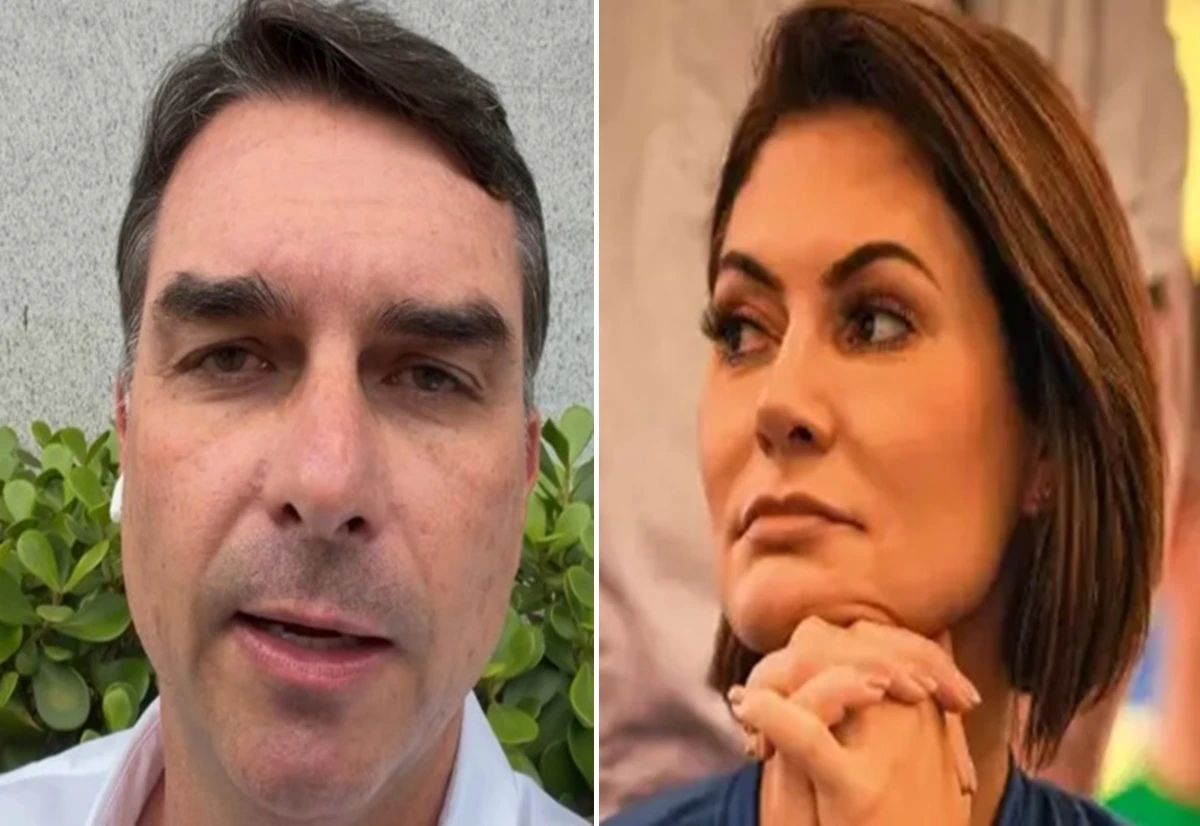 Em meio à tensão, Flávio Bolsonaro revela como está o clima com Michelle