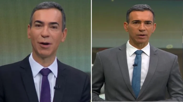 César Tralli se despede no Jornal Nacional com informação urgente