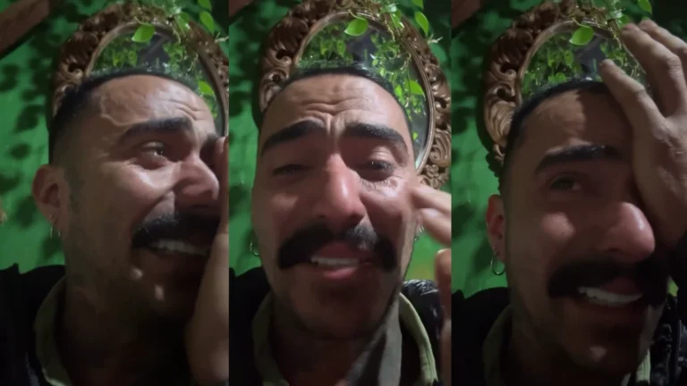 Influencer que viu OVNI chora ao relatar invasões: “Estou com muito medo”