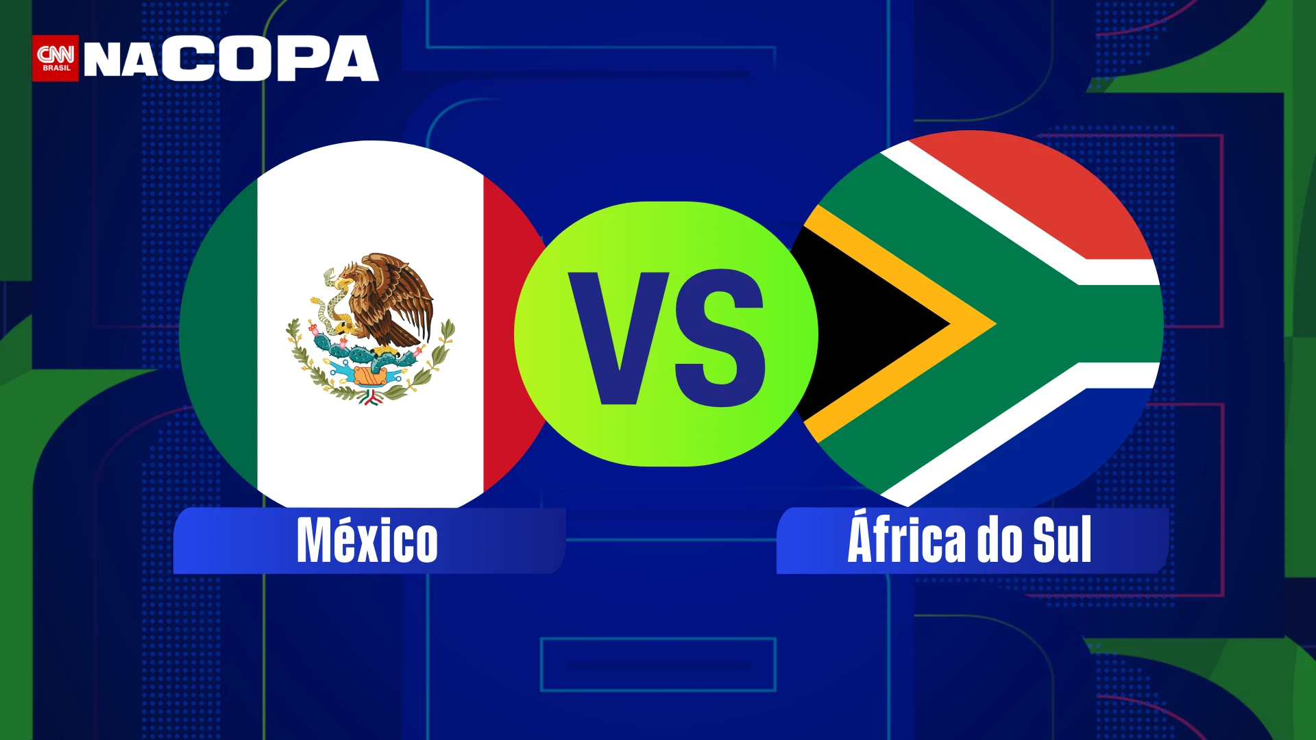 México x África do Sul: horário e onde assistir à abertura da Copa do Mundo
