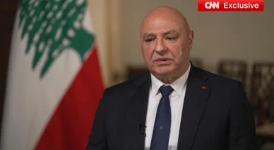 À CNN, presidente do Líbano faz alerta ao Irã: 