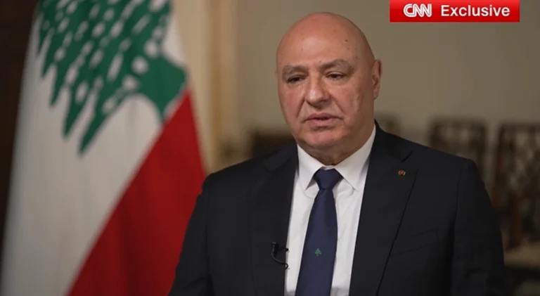 À CNN, presidente do Líbano faz alerta ao Irã: “Este não é o seu país”