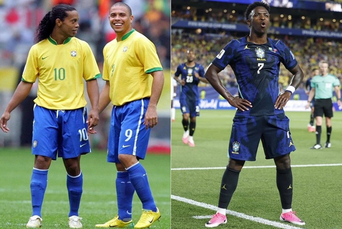 Vini Jr. supera marcas de Ronaldinho Gaúcho e Romário em Copas e entra para a história