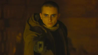 Timothée Chalamet ficou 
