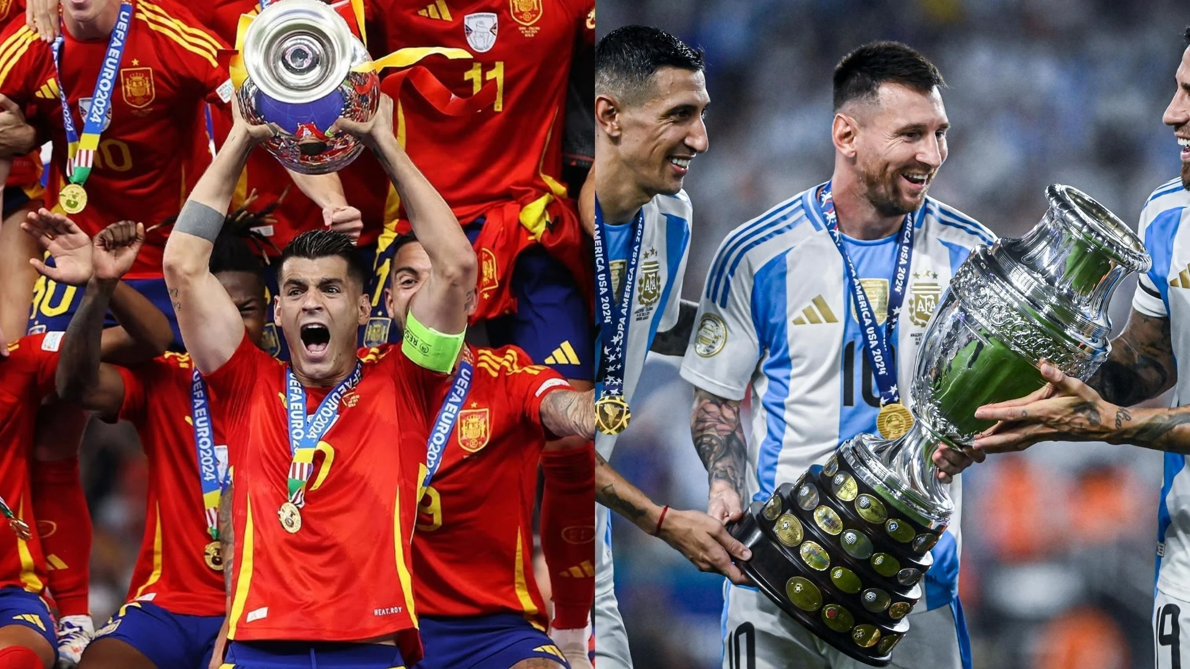Além da rivalidade: Espanha e Argentina compartilham o idioma na decisão
