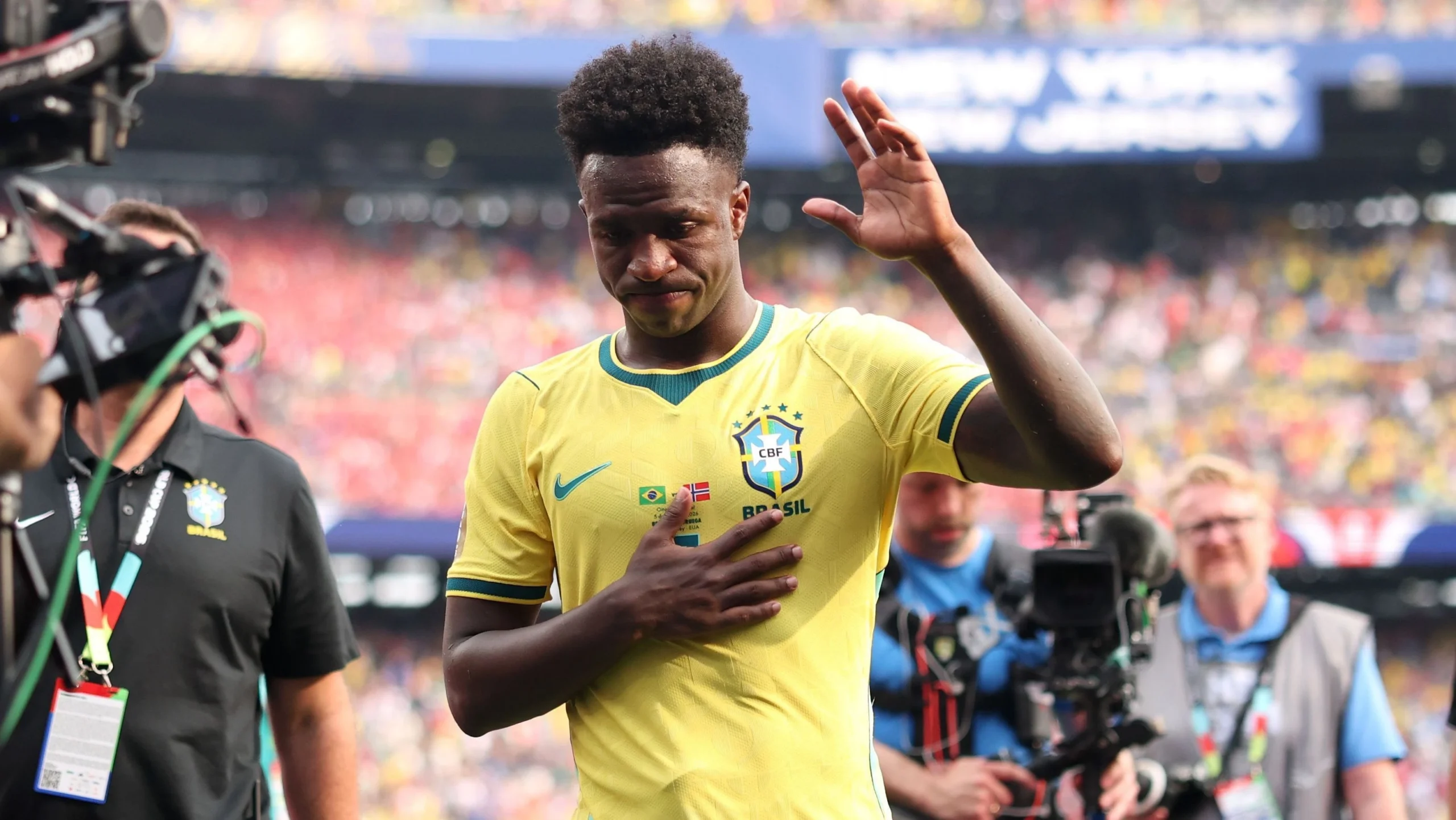 Vini Jr. quebra silêncio após queda do Brasil na Copa: 