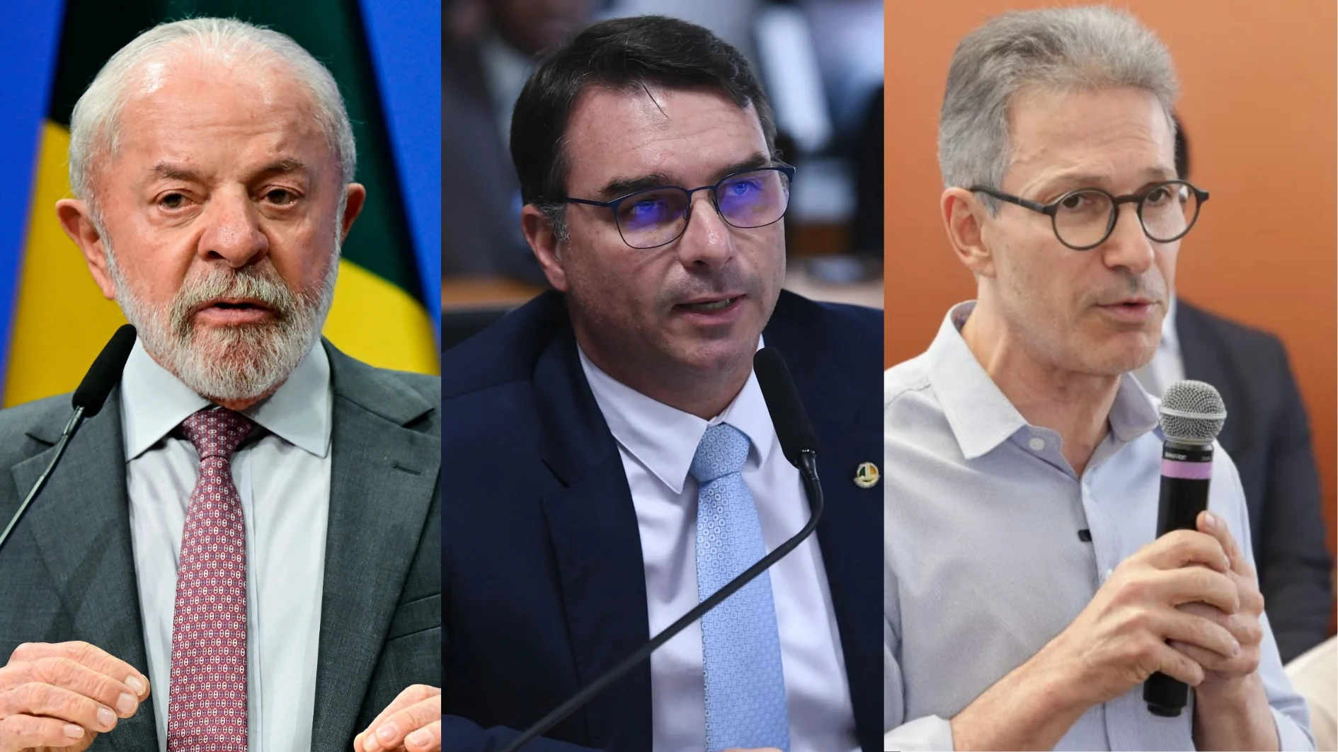 Quaest: no 2º turno em Minas Gerais, Lula empata com Flávio e Zema