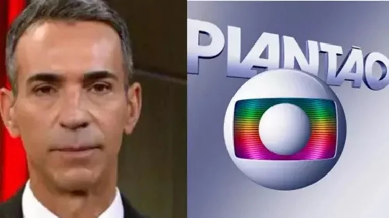 César Tralli entra com plantão na Globo e anuncia morte ao Brasil: “Ele se foi”